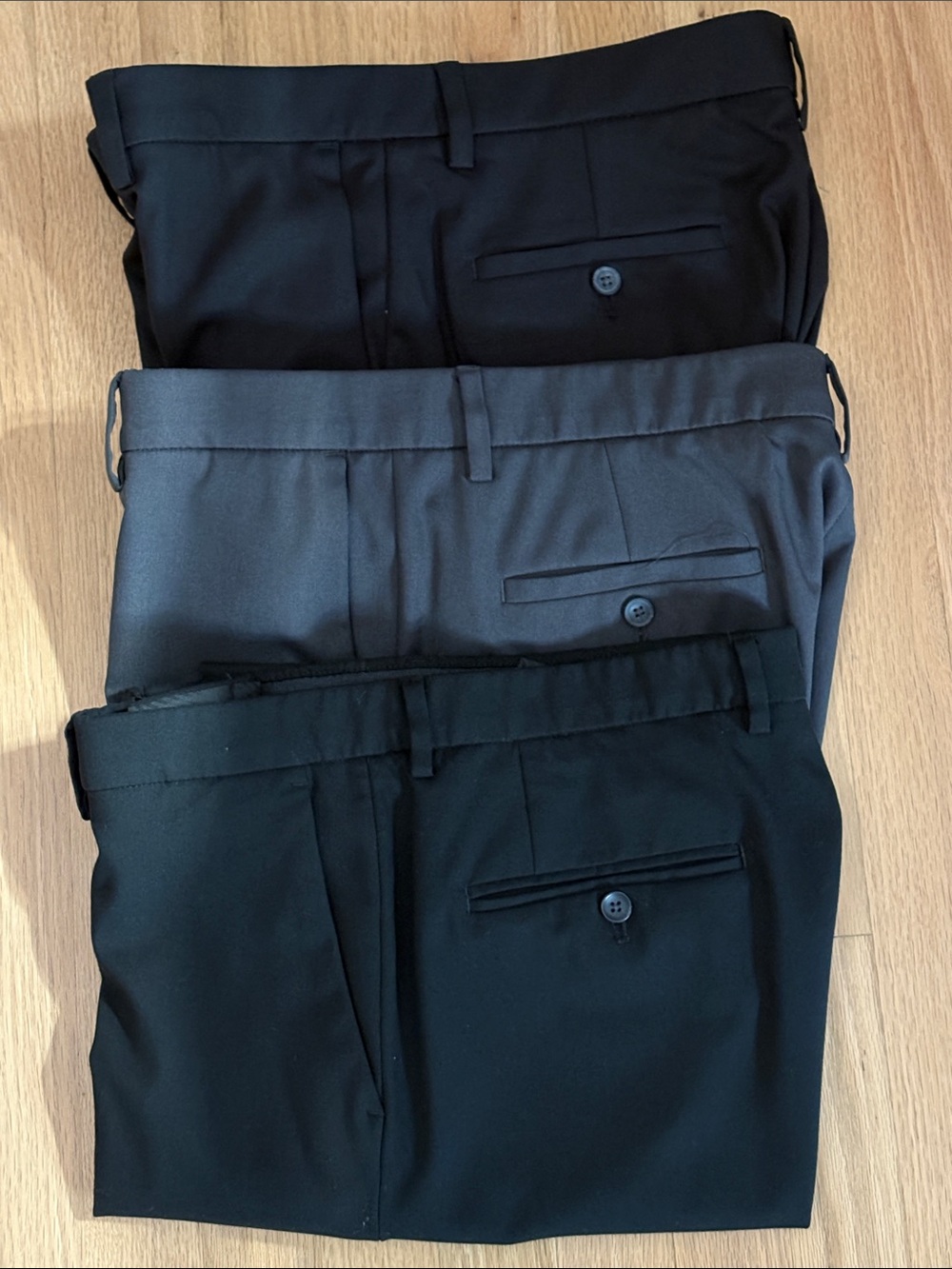Lot/3 Haggar Dress Pants 34x32
